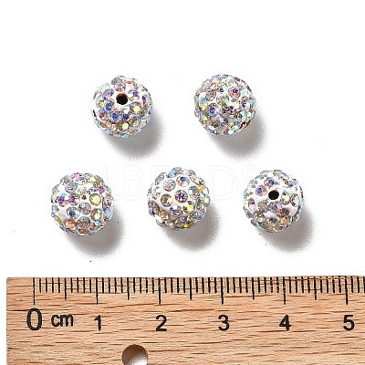 Pave Disco Ball Beads RB-A130-10mm-11-1