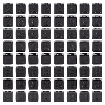 150Pcs Opaque Acrylic European Beads SACR-TA0001-59A-1