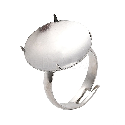 316 Stainless Steel Ring Settings STAS-D375-04P-1