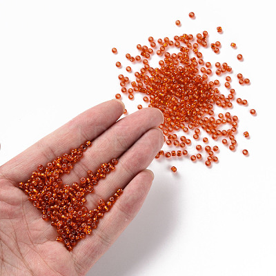 (Repacking Service Available) 8/0  Glass Seed Beads SEED-C014-3mm-29B-1
