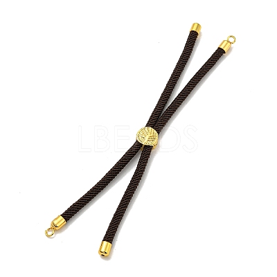 Nylon Cords Bracelet Makings Fit for Connector Charms AJEW-P116-01G-15-1