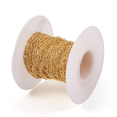 Brass Figaro Chain CHC-G012-04G-1