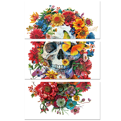 3 Sheets 3 Styles PVC Waterproof Decorative Stickers DIY-WH0404-093-1