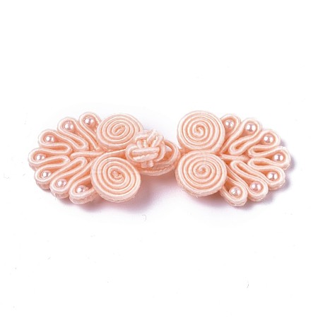 Handmade Chinese Frogs Knots Buttons Sets BUTT-WH0014-29X-1