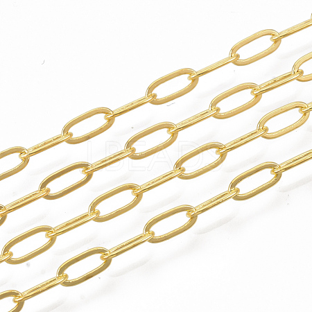 Brass Paperclip Chains CHC-S008-001D-G-1