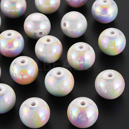Opaque Acrylic Beads X-MACR-S370-D20mm-01-1