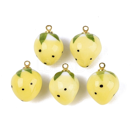 Handmade Porcelain Pendants PORC-N013-13B-02-1