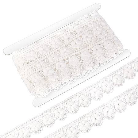 Fibre Lace Ribbon OCOR-WH0105-146B-1