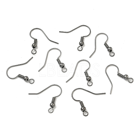 Brass Earring Hooks KK-S075-B-1