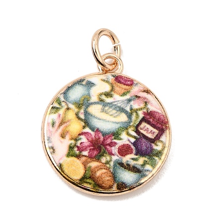 Brass Pendants KK-CBA867D-01G-A-1