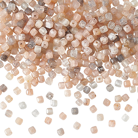 2 Strands Natural Multi-Moonstone Beads Strands G-PH0003-34-1