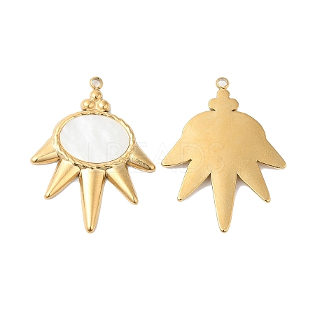 Ion Plating(IP) 304 Stainless Steel Pendants X-STAS-Q215-30G-1