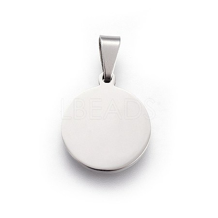 304 Stainless Steel Stamping Blank Tag Pendants X-STAS-L220-03A-1