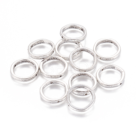 Tibetan Style Ring Bead Frames LS-X-TIBEB-EA13622Y-FF-1
