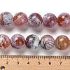 Dyed Natural Carnelian Beads Strands G-G175-A12-01-5