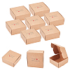 Foldable Creative Kraft Paper Box CON-WH0077-14A-1