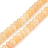 Natural Yellow Jade Beads Strands G-T138-74A-4