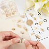 30 Sets 6 Styles 304 Stainless Steel Box Clasps STAS-DC0009-61-3