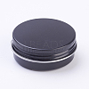 Round Aluminium Tin Cans CON-WH0010-02B-30ml-1
