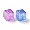 Transparent Acrylic Beads ACRP-F002-04-3