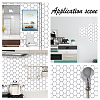 PVC 3D Anticollision Wall Stickers Brick Pattern Stickers DIY-WH0217-17A-2