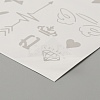 Cool Sexy Body Art Removable Temporary Tattoos Paper Stickers DIY-WH0387-60B-2