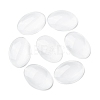 Transparent Oval Glass Cabochons X-GGLA-R022-35x25-4