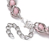 Opaque Acrylic Beaded Bracelets BJEW-JB10228-4