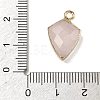 Natural Rose Quartz Pendants G-K422-01G-13-3