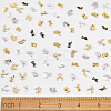 Olycraft 100Pcs 5 Colors Animal Themed Alloy Cabochons MRMJ-OC0002-28-6