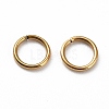Ion Plating(IP) 304 Stainless Steel Open Jump Rings X-STAS-R060-5x0.7-G-1