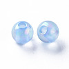 Transparent Acrylic Beads X-MACR-S370-B6mm-749-2