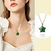 20Pcs 4 Colors Glass Pendants GLAA-YW0003-49-3