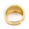 Rack Plating Brass Plain Band Adjustable Ring for Women RJEW-E064-18G-3