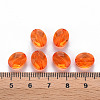 Transparent Acrylic Beads TACR-S154-18A-84-4