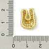 Rack Plating Brass Clear Cubic Zirconia Pendants KK-S378-01G-U-3
