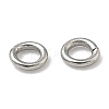 Tarnish Resistant 304 Stainless Steel Open Jump Rings X-STAS-Q186-02-3x0.6mm-3