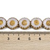 Czech Pressed Glass Beads GLAA-I061-21-4
