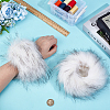 Fibre Oversleeves Wrist Cuffs AJEW-WH0796-73B-3