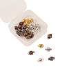 30 Set 6 Colors Brass Magnetic Clasps KK-CJ0001-63-5