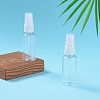 30ml Transparent PET Plastic Refillable Spray Bottle MRMJ-WH0032-01A-5