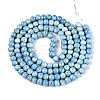 Baking Paint Glass Beads Strands DGLA-N016-6mm-09-2