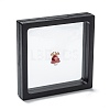 Square Transparent PE Thin Film Suspension Jewelry Display Box CON-D009-01C-03-1