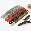 Flannelette Snap Bracelets BJEW-N0011-003E-3