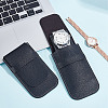 2Pcs Rectangle PU Imitation Leather Single Watch Storage Bag AJEW-GO0001-85D-5