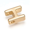 Brass Charms X-ZIRC-I037-01H-G-2