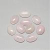 Natural Rose Quartz Cabochons G-R415-18x25-48-1
