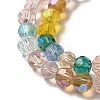 Electroplate Transparent Glass Beads Strands EGLA-A035-T4mm-HL01-3
