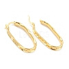 Brass Stud Earring Findings EJEW-O106-06G-2