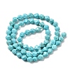 Natural Magnesite Beads Strands G-P598-B01-01-3